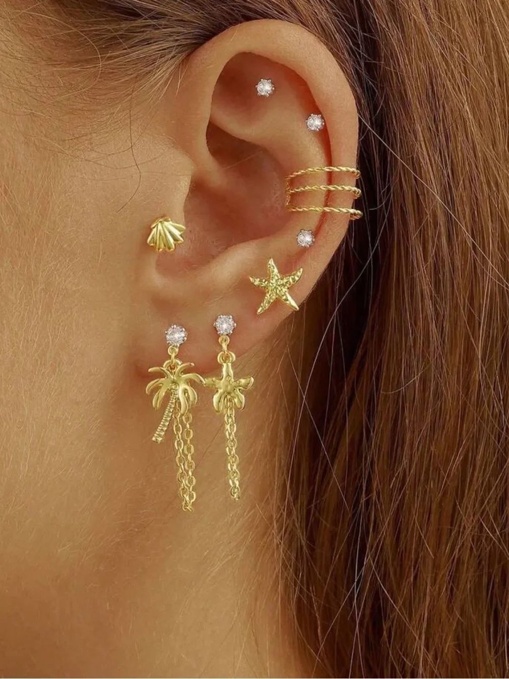 Starfish Earring N2211